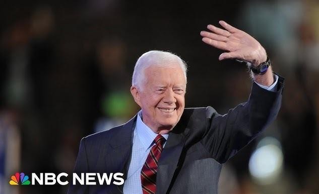 Jimmy Carter jako młody oficer marynarki wojennej.